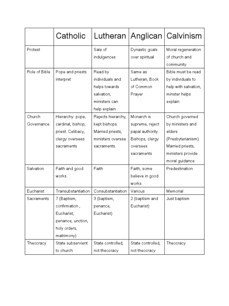 essay questions on the protestant reformation