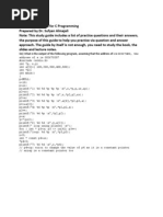 C Programs