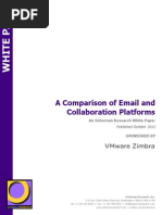 Zimbra Vs Other Email Platforms