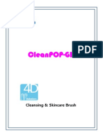Cleanpop-Gb2: Cleansing & Skincare Brush