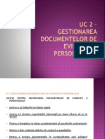 UC 2_Gestionarea documentelor de evidența a personalului