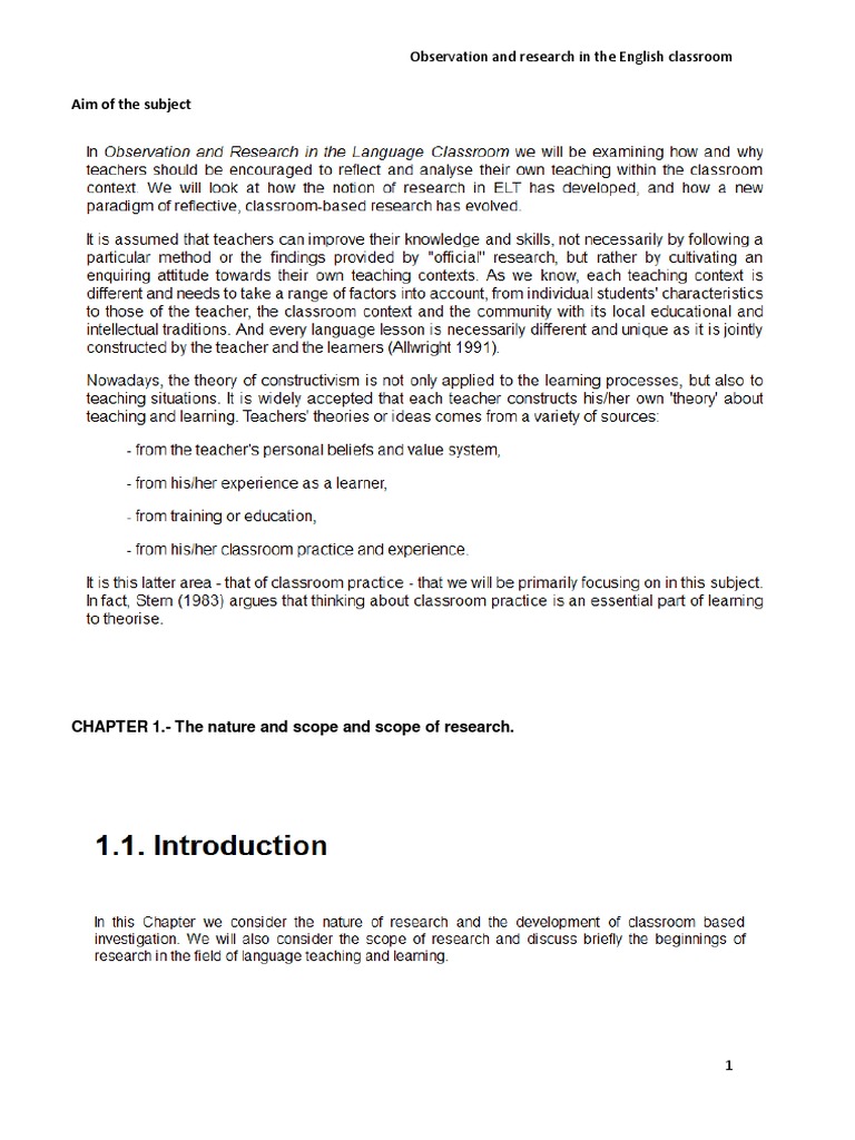 Research Methods in English Education | PDF