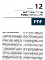 Historia de La Psicopatologia