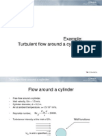 Example: Turbulent Flow Around A Cylinder