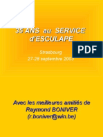 35 ANS Au SERVICE d'ESCULAPE (20.10.2003)