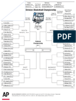 NCAA Tournament Bracket