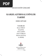 Karşılaştırmalı Dinler Tarihi