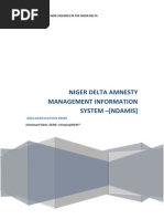 NDAMIS Reclassification Brief