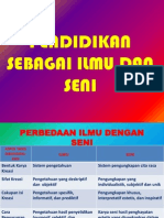 Perbedaan Ilmu Dengan Seni