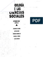 Diaz E - Metodologia de Las Cs. Sociales - Caps.1 2y3