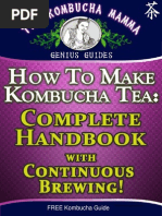 Download How to Make Kombucha Tea by sylvision SN212864100 doc pdf