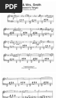 Assassin's Tango - John Powell - Free Piano Sheet Music