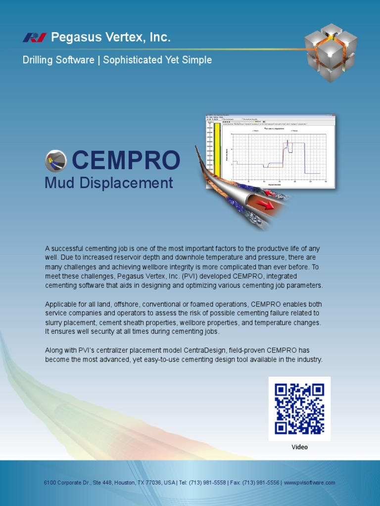 CEMPRO - Mud Displacement Software | PDF | Business | Computers