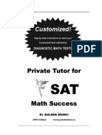 SAT Math Preparation Book (400 Pages) 