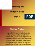 Marketing Mix Product-Price Part-1