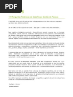 Coaching 100 Perguntas Poderosas