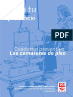 Prevención de riesgos laborales camareras de piso