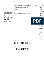 Proiect Drumuri