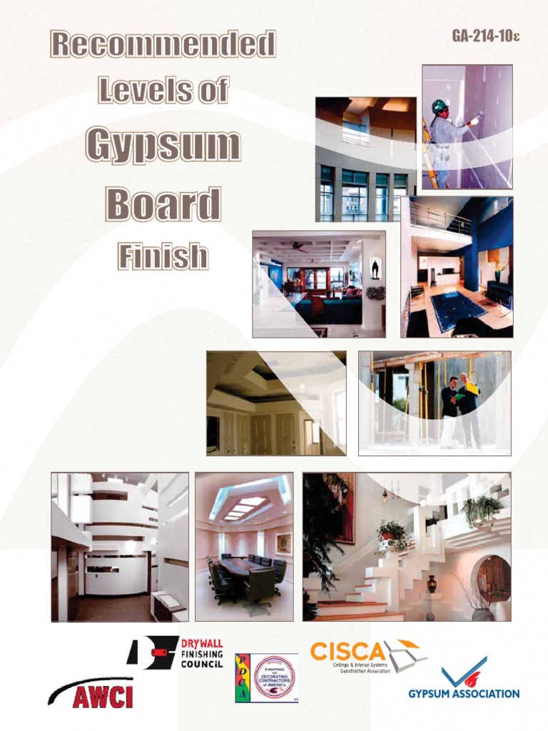 Levels of Gypsum Board Finish A Guide to Specifying Levels