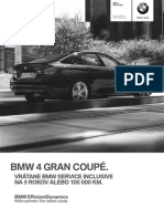 Cenník BMW 4 Gran Coupé