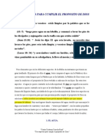 3 Aspectos Para Cumplir El Proposito de Dios.