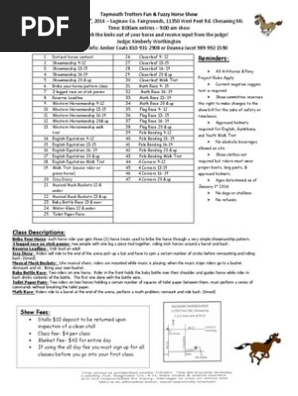 Taymouth Trotters Horse Show 2014 (1)