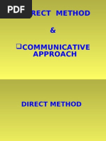 Download Direct Method  Communicative Approach by nekanes SN21291397 doc pdf