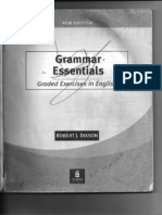 Grammar Essentials Graded Exercises in English Robert j Dixson