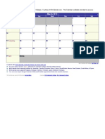 March 2013 Calendar US Holidays
