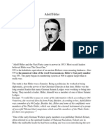 Adolf Hitler and Christianity