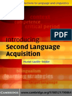 Introducing Second Language Acquisition