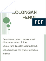 Fitokimia Golongan Fenol