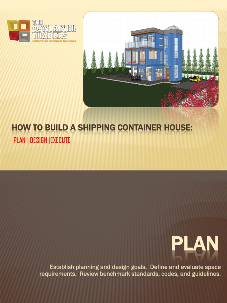 Building Your Shipping Container Home | PDF | Building Insulation ...