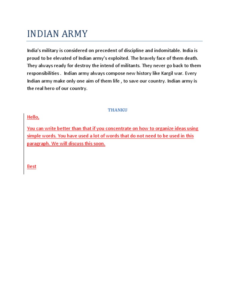Indian Army | PDF
