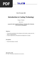 Download TALAT Lecture 3201 Introduction to Casting Technology by CORE Materials SN21294246 doc pdf