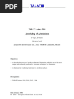 Download TALAT Lecture 5203 Anodizing of Aluminium by CORE Materials SN21294487 doc pdf