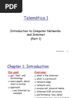 Telemática 1: Introduction To Computer Networks and Internet (Part 1)