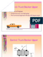 Control: Truck Backer-Upper: - Statement of Problem
