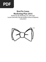 Download BowTie Cause Marketing Plan by Frances Leigh SN212959107 doc pdf