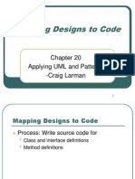 Mapping UML Designs to Object-Oriented Code
