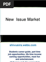 New Issue Market