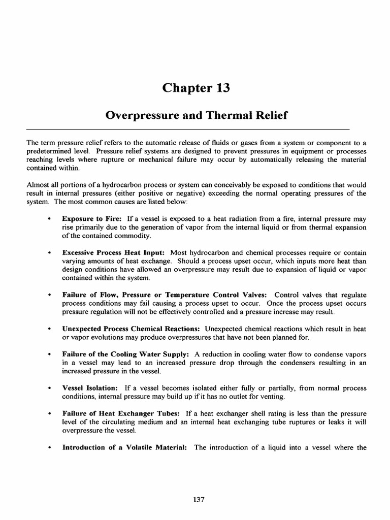 Overpressure and Thermal Relief PDF Explosion Heat Transfer