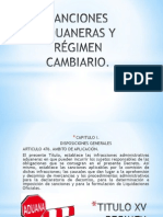 Incumplimiento de Deberes, Sanciones Aduaneras y Régimen