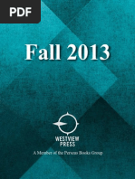 Westview Press Fall 2013 catalog