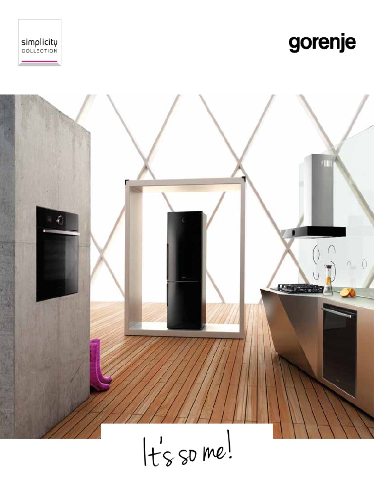 Gorenje Simplicity Catalogue 2013 | PDF | Refrigerator | Clothes Dryer