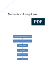 Mechanism of Weight Loss