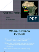 GH A N A, Afric A