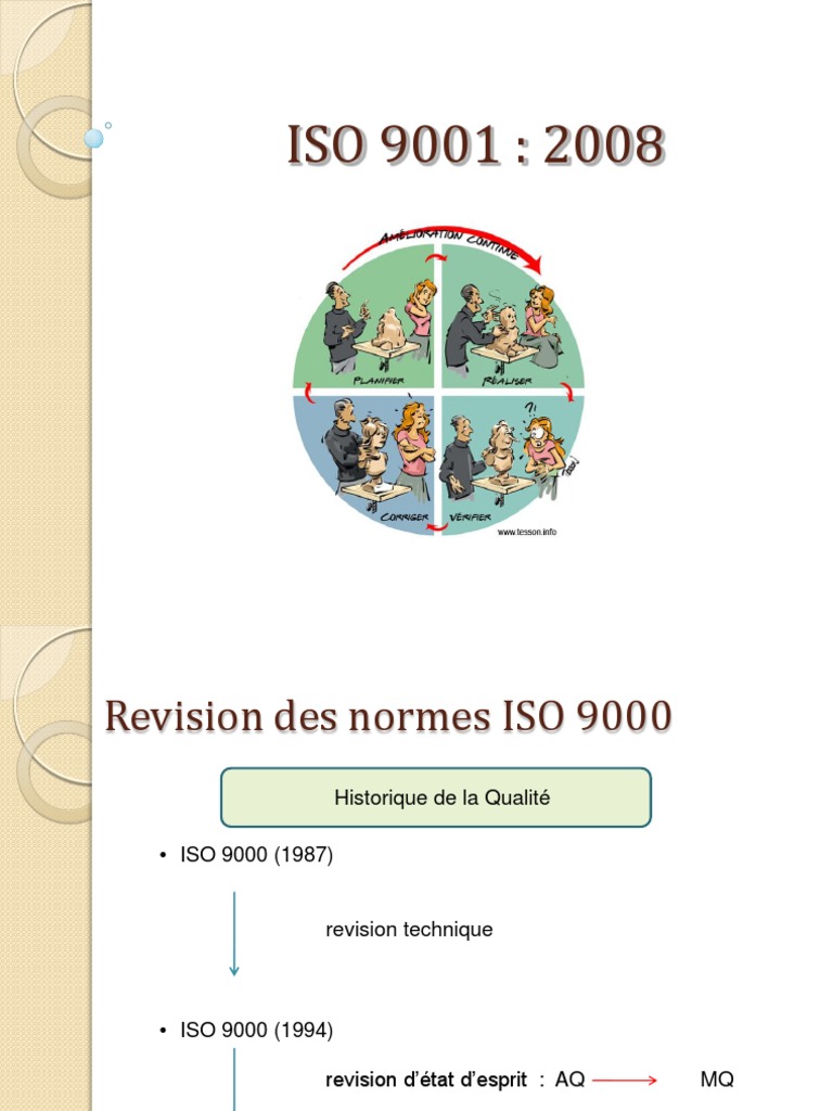 ISO 9001 Version 2008 | PDF | Management de la qualité | Système de ...