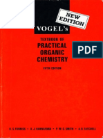 Vogel's Textbook of Practical Organic Chemistry, 5th Edition