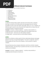 Download Different Internet Recruiting Techniques by NNNIU SN21299827 doc pdf